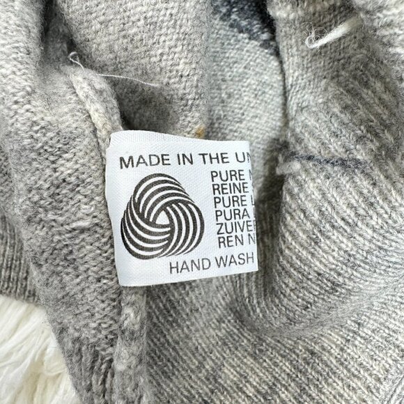 Burberrys Sweater Vintage Pure Lambswool Unisex - Picture 9 of 12